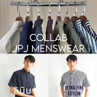 [LINEN] เสื้อเชิ้ตแขนสั้น JP.J MENSWEAR X RALPH T OFFICIAL เสื้อลินิน