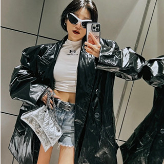 กระเป๋าสายแฟ ทรงสวย จาก balenciaga ก้นยาว25xสูง15xกว้าง9.5cm อุปกรณ์ครบพร้อมกล่อง ผ่อนได้จร้า