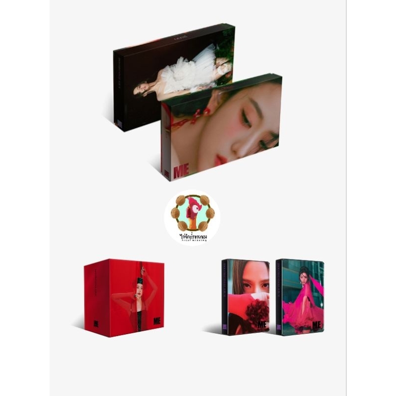 พร้อมส่ง ! อัลบั้มเปล่า JISOO : ME CD RED / BLACK , TAG LP A / B , KIT ไม่มี การ์ด จีซู