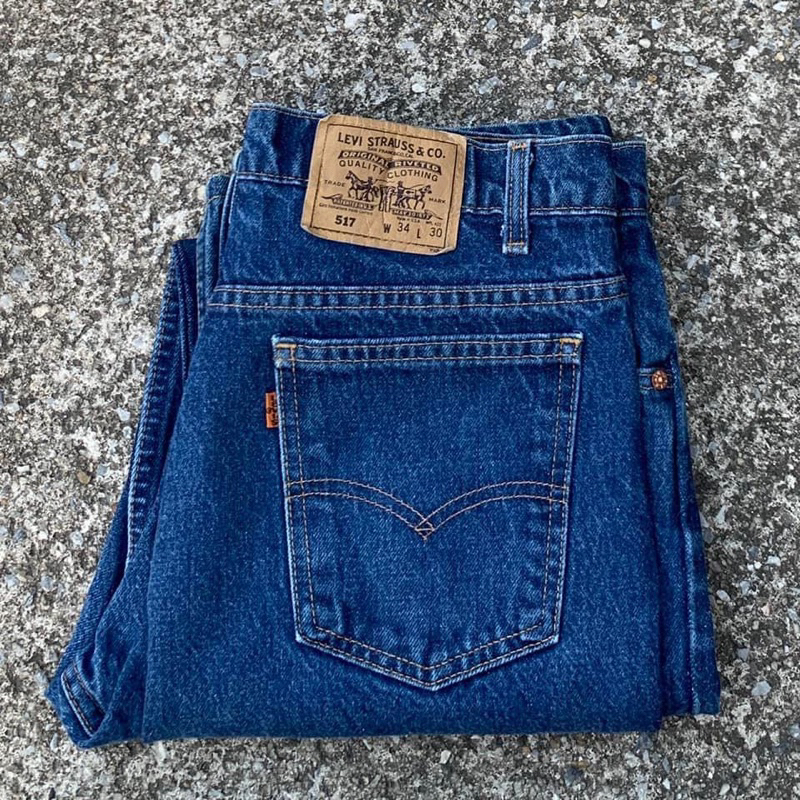 กางเกงยีนส์ Levi’s 517 Size 34X30 Made in USA