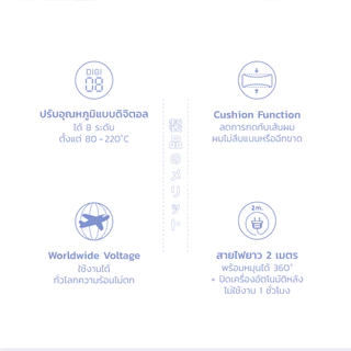 CREATE ION เครื่องหนีบผม Hybrid Straight