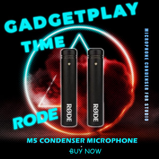 [กรุงเทพฯ ด่วน 1 ชั่วโมง] Rode M5 Matched Pair Microphone สินค้ารับประกันศูนย์ไทย 2 ปี