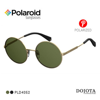 (พร้อมส่ง) แว่นกันแดดทรงกลม Polaroid รุ่น PLD 4052/S Dark Green เลนส์โพลาไรซ์ตัดแสงสะท้อน