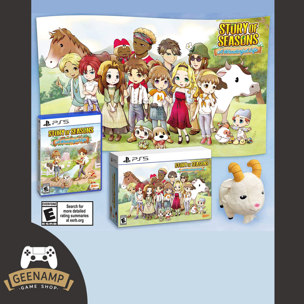 PS5 [มือ1] STORY OF SEASONS : A WONDERFUL LIFE (R1/US)(EN) - SEASON