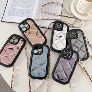 🎁ส่งของขวัญ🎁เคสไอโฟน 11 13 12 Pro Max มีสไตล์ สายรัด เคส for ไอโฟน14 pro max soft case Iphone