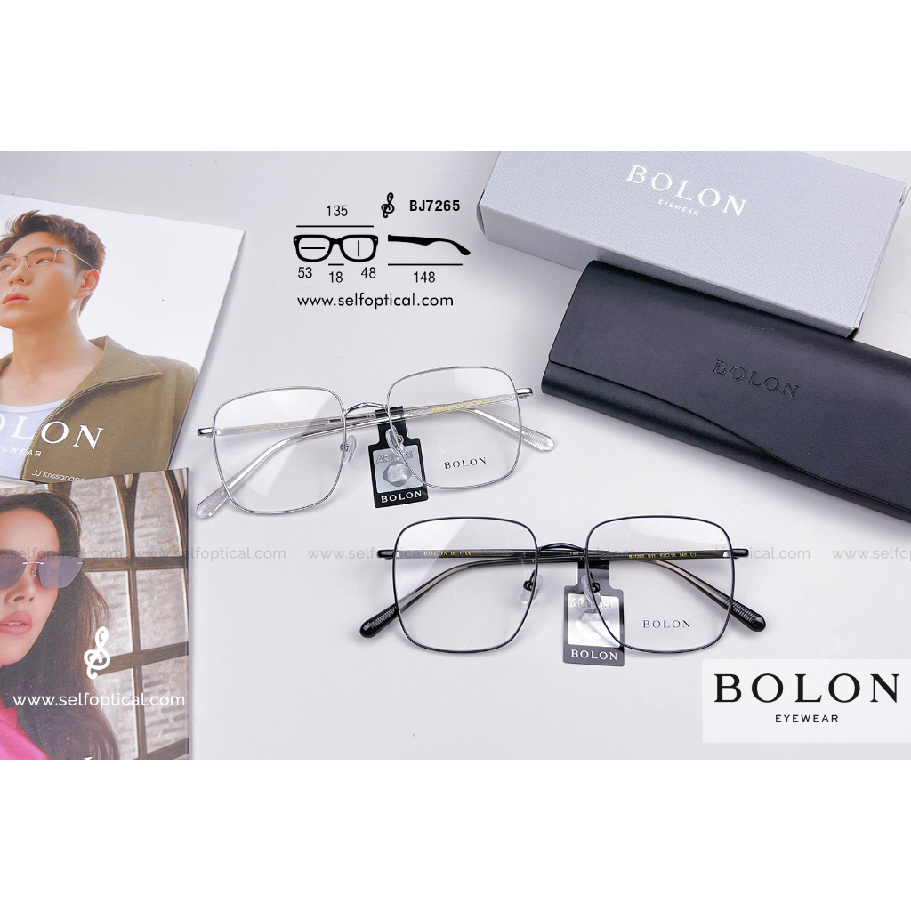 BOLON Visalia BJ7265 Size 53 ลิขสิทธิแท้ 💯% โดย SELF Optical