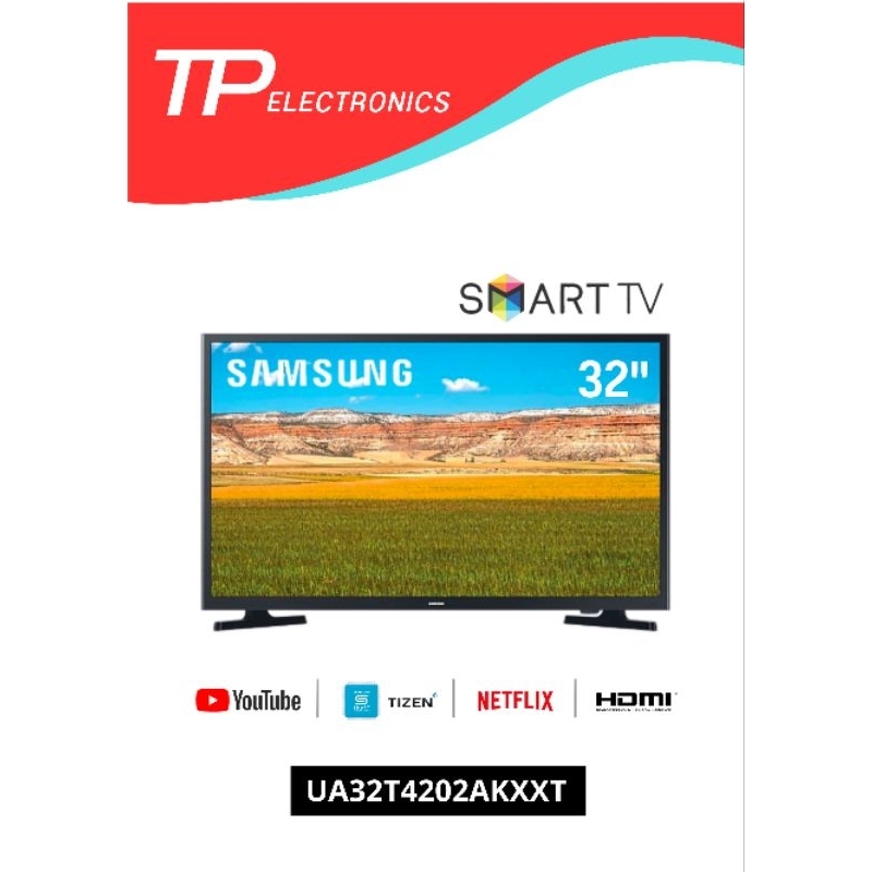 SAMSUNG LED SMAR TV ขนาด 32" รุ่น UA32T4202AKXXT