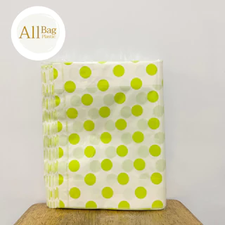 Allbag 🛍️ ถุงบูติก แบบขยายข้าง พิมพ์ลายด้านเดียว ขนาด 7×10, 8×12, 10×16, 12×18 นิ้ว