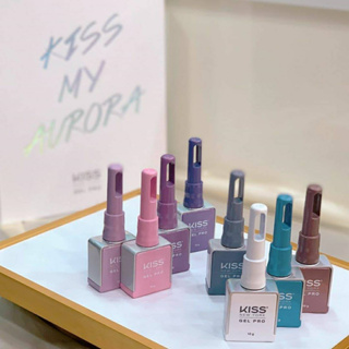 Arrival 🆕️เซตสีเจลเกาหลี KISS my Aurora collection 8 สีshimmerเหลือบ KISS New York 🇰🇷ของแท้นำเข้าจากเกาหลี🇰🇷พร้อมส่ง