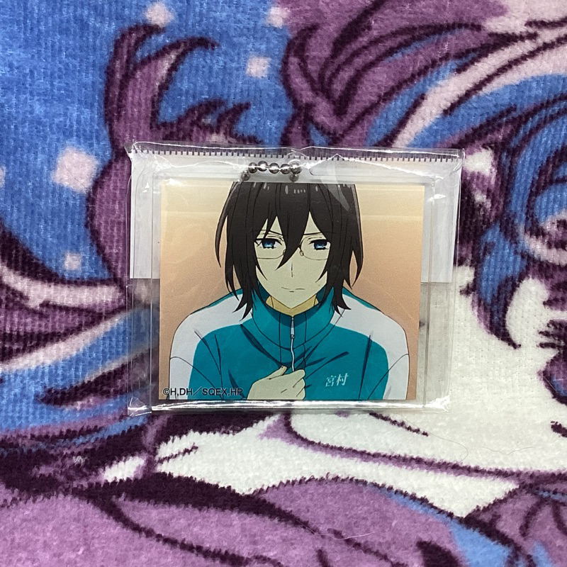 Trading Acrylic Keychain - Miyamura Izumi - Horimiya American Diner Cafe x Motto cafe Ikebukuro