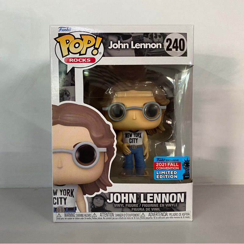 Funko Pop John Lennon NYCC 2021 Exclusive 240