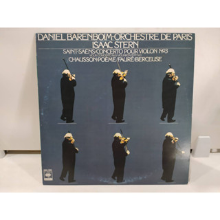 1LP Vinyl Records แผ่นเสียงไวนิล DANIEL BARENBOIM-ORCHESTRE DE PARIS ISAAC STERN (J22C200)