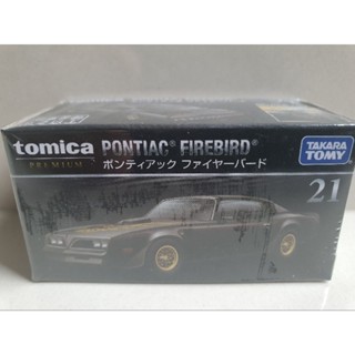 รถโมเดลเหล็ก Tomica Premium #21 Pontiac Firebird สีดำ