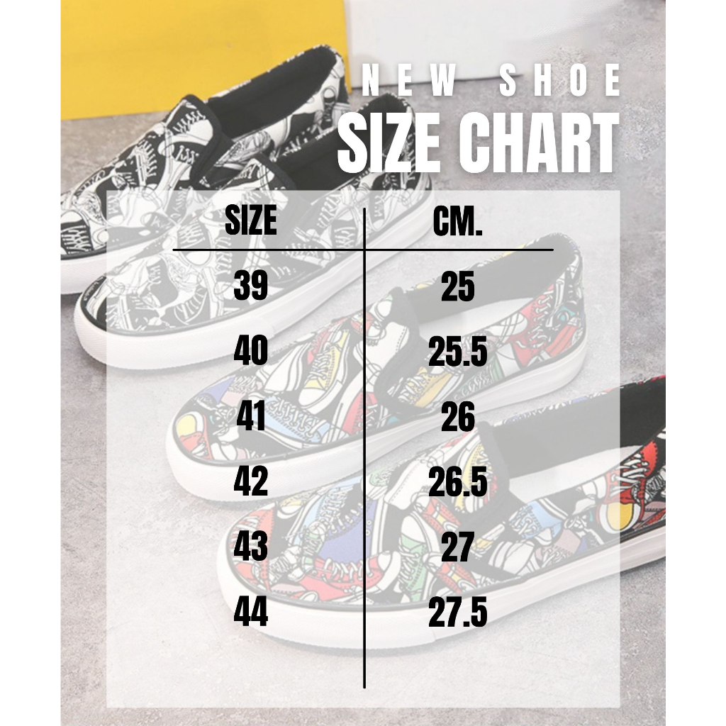รองเท้าผ้าใบสลิปออนผู้ชาย แฟชั่นผู้ชาย สวมใส่สบาย คอนเวิร์ส รุ่น ZDD september27_th