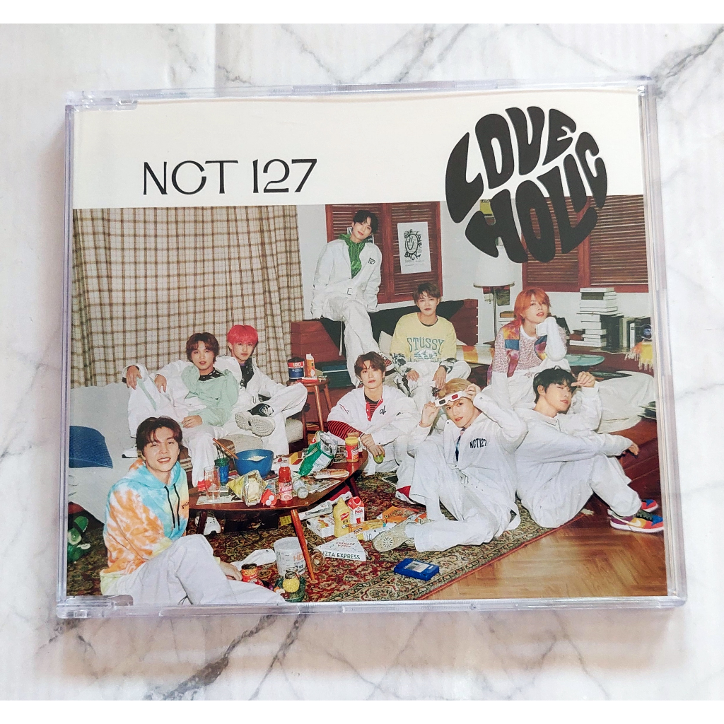 อัลบั้ม ญี่ปุ่น NCT 127 - LOVEHOLIC Japanese Album เวอร์ Fan club Edition แกะแล้ว ไม่มีการ์ด พร้อมส่ง Kpop CD