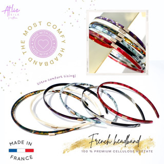 ที่คาดผมฝรั่งเศส แอทลิซ Atlizsilk French headband made in France 🇫🇷