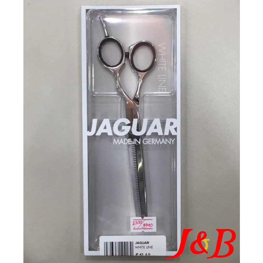 ✂️กรรไกรซอย Jaguar 2ดาว⭐️⭐️ จากัวร์ รุ่น WHITE LINE JP 43 ขนาด 6.0 นิ้ว No.46651