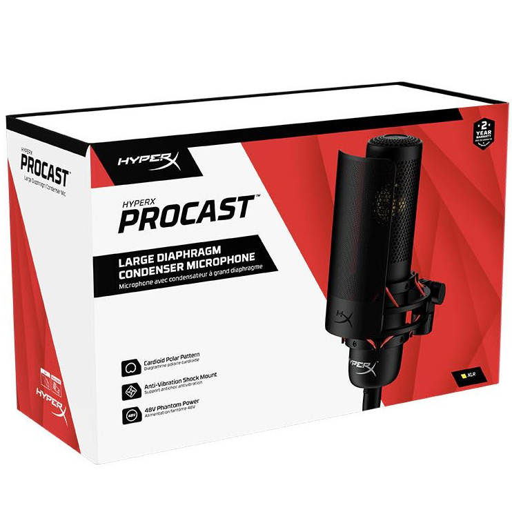 HYPER X PROCAST XLR MICROPHONE : 699Z0AA GAMING