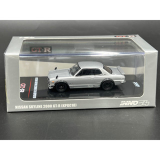 INNO64 / NISSAN SKYLINE 2000 GT-R (KPGC10) Silver