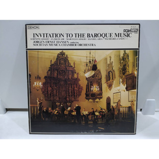 1LP Vinyl Records แผ่นเสียงไวนิล INVITATION TO THE BAROQUE MUSIC  (J22D139)