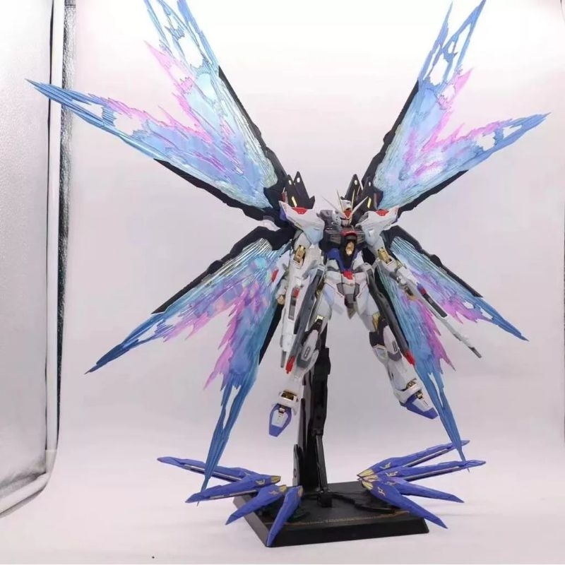 [Daban] MG 1/100 8802S ZGMF-X20A Strike Freedom Ver.MB & Wing Of Light [Soul Blue Ver.]