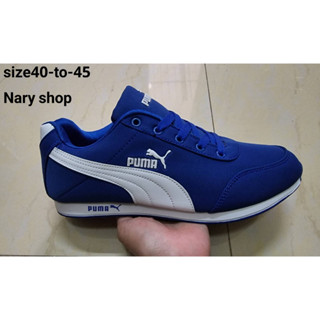 Puma รองเท้าผ้าใบผูกเชือก