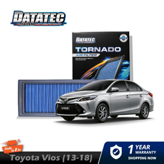 กรองอากาศ TOYOTA Vios,Yaris,Ativ ปี2013-2018 DATATEC TORNADO AIR FILTER