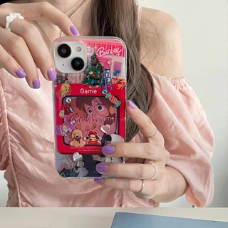 ✨สไตล์ใหม่✨เคสไอโฟน 14 Pro Max  เคส for 11 12 13 Pro Max เคสพกพาสะดวก iPhone 13 ดิสนีย์ Case เคสกันกระแทก