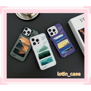 🎁ส่งของขวัญ🎁เคสไอโฟน สำหรับ 11 13 for iPhone Case 14 12 Pro Max ระดับสูง สไตล์วรรณศิลป์ กันกระแทก ปกป้อง เคสโทรศัพท์