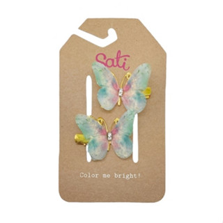 SATI - กิ๊บติดผม - AS. GREEN BUTTERFLY SL002