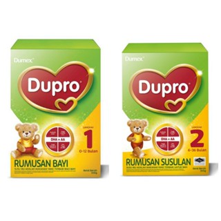 นมผง Dumex Dugro สูตร 1-2 ขนาด 300 กรัม แบบกล่อง