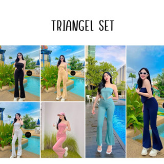 ▼Triangle Set▼ งานแท้ป้ายKasamaClothes 📍พร้อมส่ง