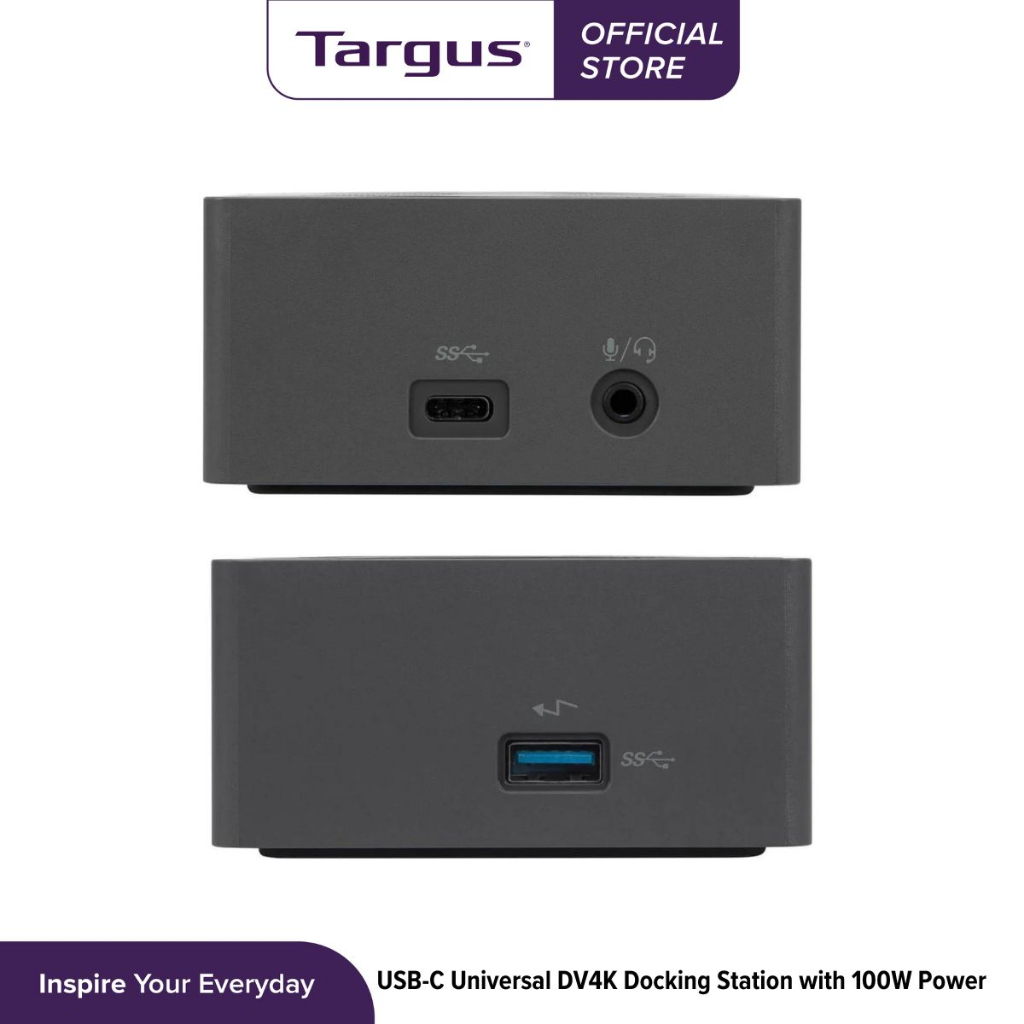 USB-C Universal DV4K Docking Station with 100W Power DOCK190APZ ...