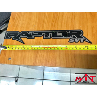 โลโก้ Raptor SVT ติดท้ายกระบะ Ford Ranger Raptor