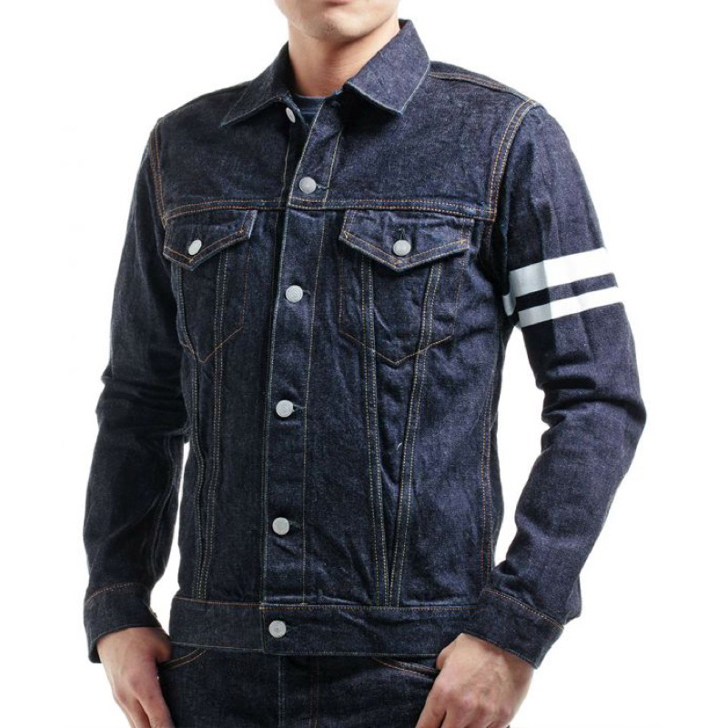 Momotaro Jeans Jacket size 36 authentic (used) เสื้อแจ๊คเก็ตยีนส์ แท้ล้าน%