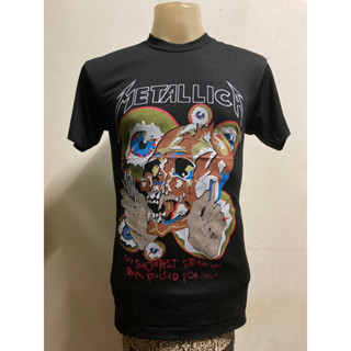 เสื้อวง Metallica สไตล์วินเทจ.