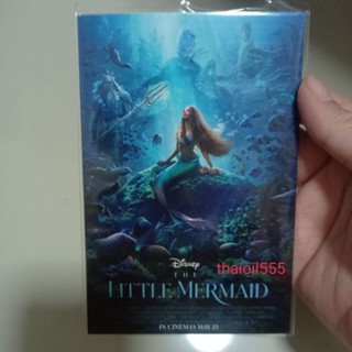 พร้อมส่ง! 🧑‍🦰 โปสการ์ด the little mermaid เงือกน้อยผจญภัย ของแท้จากเมเจอร์