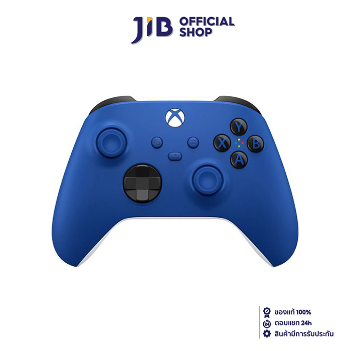 WIRELESS CONTROLLER (อุปกรณ์ควบคุมคำสั่งไร้สาย) MICROSOFT XBOX WIRELESS (SHOCK BLUE) (QAU-00006)