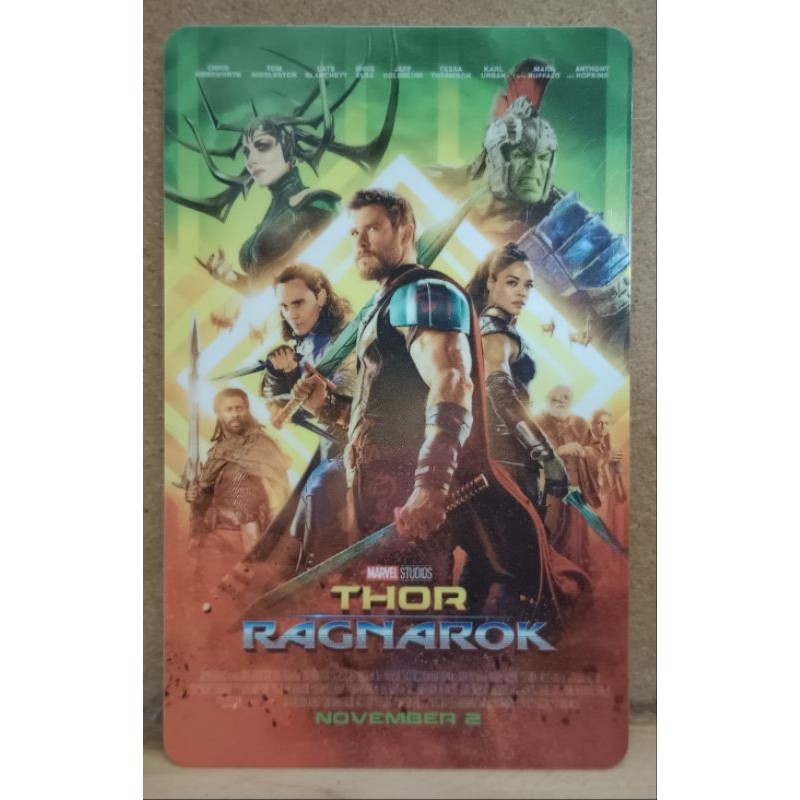 Marvel บัตรสะสม Thor ragnarok