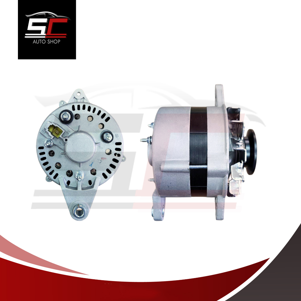 ไดชาร์จ โตโยต้า (TOYOTA) 3Y, 1Y คัทเอาท์นอก หูตรง 12V 55A สินค้าใหม่ 100% [ทนทาน ราคาขายส่ง]