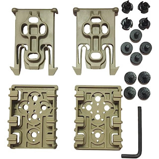 อุปกรณ์ล็อคซองปืน Safariland Equipment Locking System Kit อุปกรณ์ล็อคซองปืนประกอบเข็มขัดและเครื่องสนาม เบา ใช้กับซองปืนได้หลายประเภท