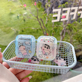 เคสแอร์พอด 3 Case Airpods 3 pro2 case การ์ตูน เครยอนชินจังอาบน้ำ พร้อมจี้ เคส Airpod 3 pro2 case เคส Airpod 1 gen2 case