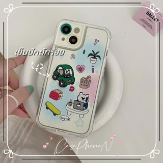 สไตล์ใหม่ เคสไอโฟน iphone 11 14 Pro Max เรียบง่าย ลายปัก น่ารัก ป้องกันการตก เคส iphone 12 13 Pro Case for iPhone