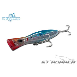 เหยื่อปลอม WINTER GT POPPER Fishing Bait Lure #1 120mm. 43g