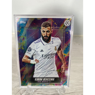 การ์ดนักฟุตบอล Karim Benzema Topps Jude Bellingham - Realmarid / เบนเซม่า