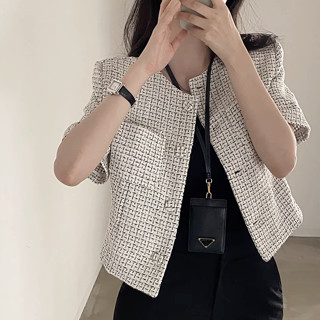 &lt;INSTOCK&gt; Niki Blazer เบลเซอร์ผ้าทวีต