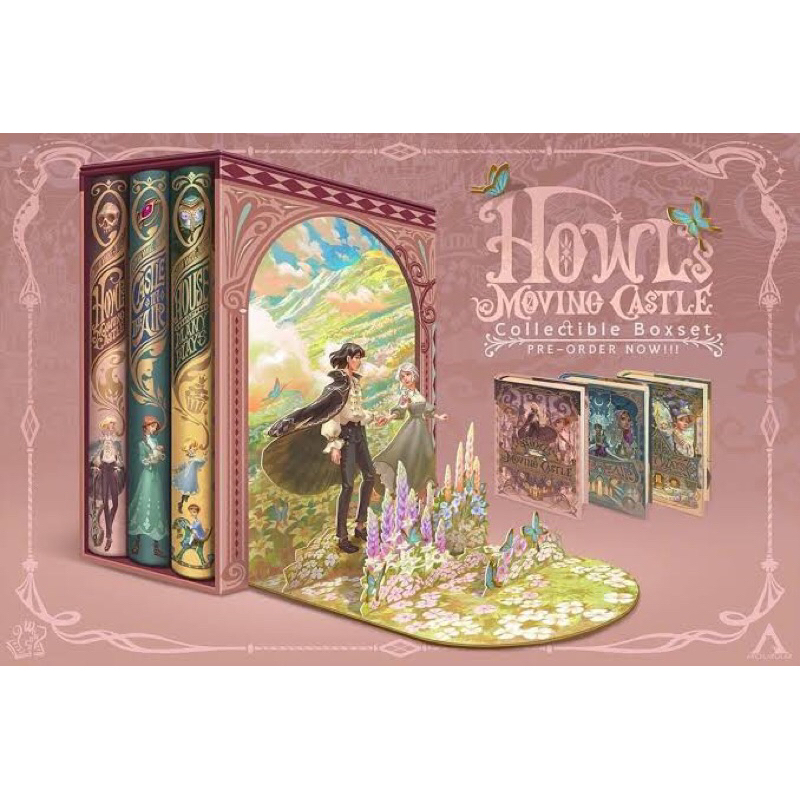 Howl's Moving Castle Boxset Limited Editions ปราสาทเวทมนตร์ของฮาวล์ ปกแข็ง จำนวนจำกัด