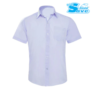 เสื้อเชิ้ต ชุดนักเรียน BIG SAVE เสื้อเซิ้ตนักเรียนชาย สีขาว KGM UNIFORM