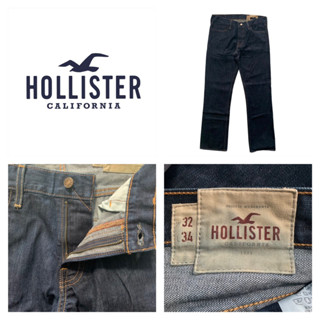 กางเกงยีนส์ Hollister ผู้ชาย ทรงกระบอก