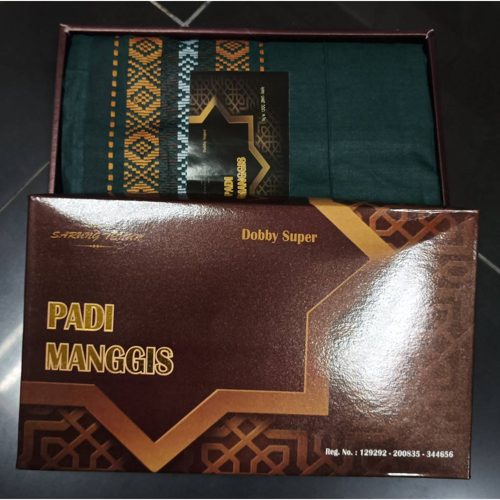 ผ้าสโร่งผู้ชายหรือผ้าโสร่งSA65 ผ้าถุงพม่าอิสลาม แบรนด์ PADI นำเข้าจากอินโดนีเซีย คละลาย รุสมีนี